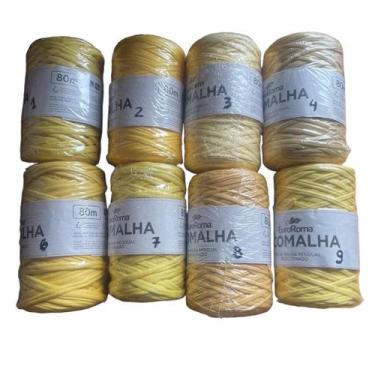 Imagem de Fio De Malha Ecológico Ecomalha Euroroma 80m Crochê Tricô, 3005-Tons d