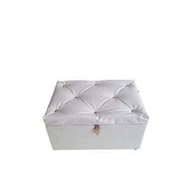 Imagem de Bauzinho Porta Joia Bonito e Prático Ideal Para Guardar Joias ,Esmalte