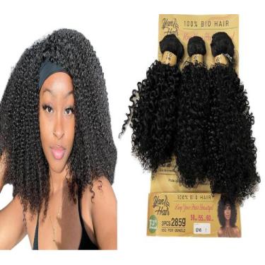 Imagem de Cabelo Govoi Bundles Bio Fibra Premiun Cacheado Curto - GM Hair, [1]