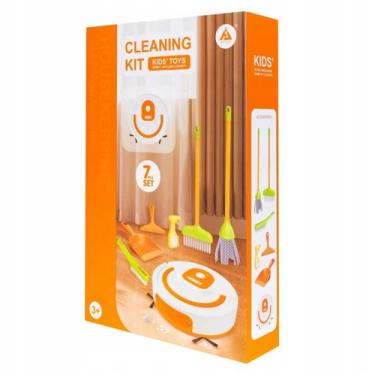 Imagem de Kit de Limpeza Infantil Com Robô Aspirador - BBLK