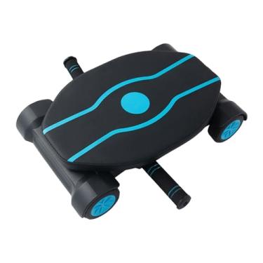 Imagem de Dynwave Equipamento de resistência ao núcleo do núcleo da roda abdominal para academia residencial resistente à portátil Máquina de exercícios não deslizante, Azul