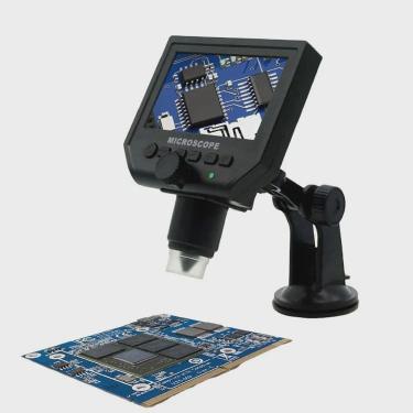 Imagem de Microscópio Digital, Lcd 4.3 Pol. 3,6mp. Aumento 1-600x