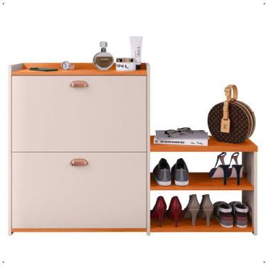 Imagem de Sapateira Organizadora para Quarto Closet Hall de Entrada com Banco 2 