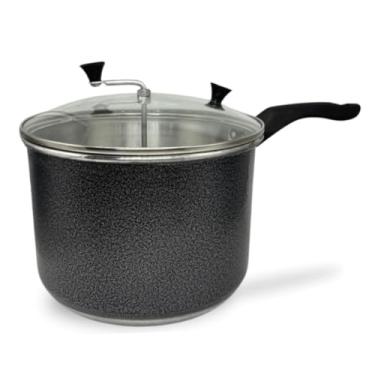 Imagem de Panela Pipoqueira Alumínio Color N°20 4 Litros Com Tampa de Vidro(Craqueado)