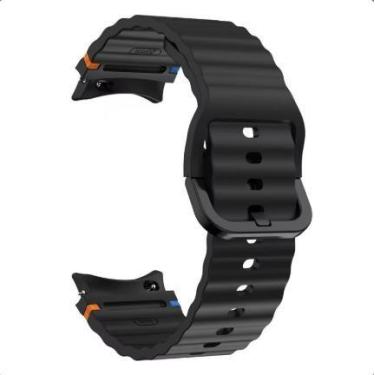Imagem de Pulseira de relógio de silicone para Samsung Galaxy Watch7 - leatanaka