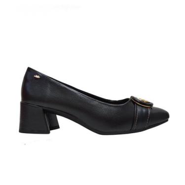 Imagem de Sapato Confortável Casual Feminino Dakota D0085, Preto, 36