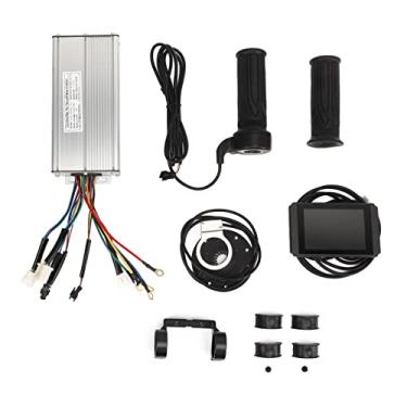 Imagem de Kit de controlador de bicicleta elétrica 36V 48V 1000W Controlador de motor LCD8H Painel 20x Kit de conversão de bicicleta elétrica de garra de garra integral para scooter