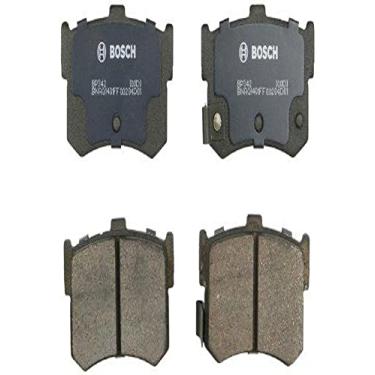 Imagem de Bosch BP342 QuietCast Premium Conjunto de Pastilhas de Freio a Disco Semimetálico para Acura Legend 1986-1988 e Hyundai Sonata 1993-1998; Traseira