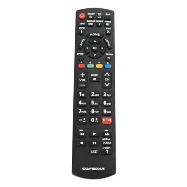 Imagem de Controle remoto de substituição N2QAYB000926 compatível com Panasonic LED LCD Smart HDTV TC-39AS530U TC-39AS540C TC-40AS560C TC-42AS630 TC-42AS630U TC-50AS530U TC-50AS540C TC-55AS530 TC-55AS530 TC