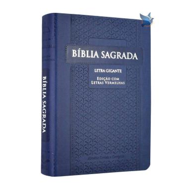 Imagem de Bíblia Sagrada Letra Gigante ARC índice lateral Porte médio