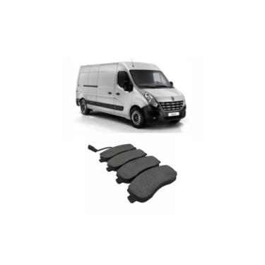 Imagem de Jogo pastilha freio dianteira com sensor - master 410604386r - ECOPADS