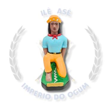 Imagem de Imagem De Gesso Umbanda 20Cm - Baiano Corisco