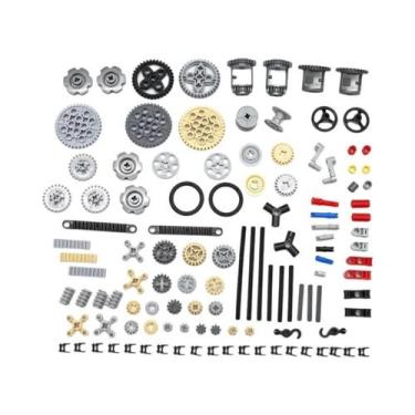 Imagem de Liftarm Parafuso Prisioneiro Feixe Eixo Conector Painel Pneus De Carro