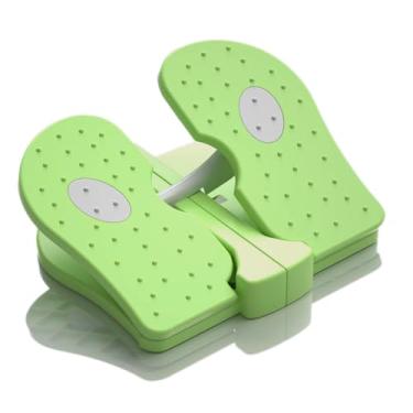 Imagem de ZUFUMI Mini Exercitador De Pernas Dobrável, Pedal Portátil, Máquina Exercícios Embaixo Da Mesa, Stepper, Musculares, Fisioterapia, Alívio Varizes No Escritório Em Casa (Verde)