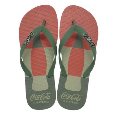 Imagem de Chinelo Coca-Cola Masculino Original Bottle Flag CC3849-Masculino
