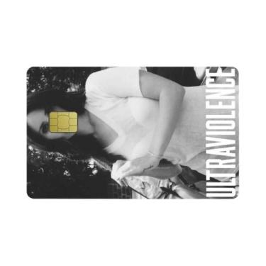 Imagem de Adesivos De Cartão De Crédito Em PVC Black Pink Lana Del Rey 4 Unidade