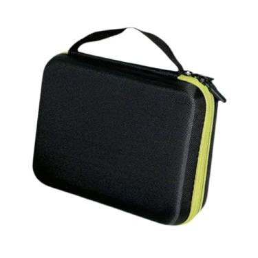 Imagem de Esquirla Estojo profissional para armazenamento de ioiô, bolsa de transporte com zíper e alça, protege acessórios de ioiô, bolsa com 6 compartimentos de, Verde