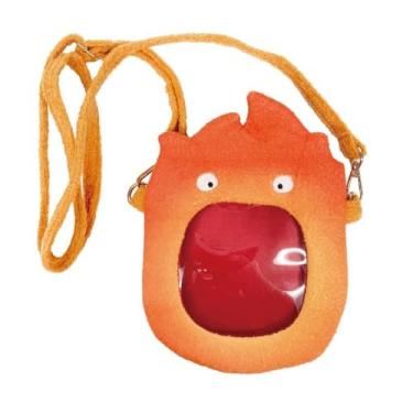 Imagem de ENSKY - Howl's Moving Castle - Calcifer, Studio Ghibli via Bandai Official Merchandise Odekake Pochette