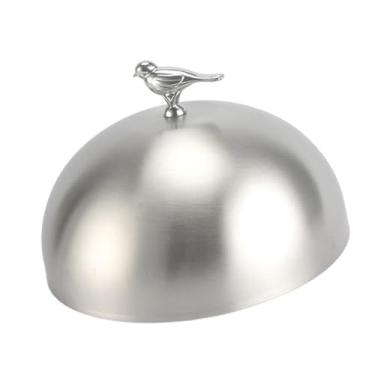 Imagem de Ｂｅｓｇａ Hambúrguer Vaporizador Prato de Servir Prato Cúpula Chapa Grelha Acessórios para Grelha Cúpula de Derreter Capa para Vapor para Suprimentos de Cozinha, 20cm