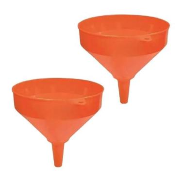 Imagem de Unifizz Funil de plástico jumbo de 25,4 cm para cozinha, carro, uso automotivo - Funil de óleo para gás, óleo de carro, lubrificantes e fluidos