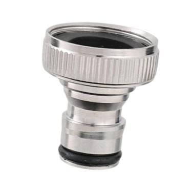 Imagem de Baoblaze Conector fêmea para mangueira de jardim, conector rápido com rosca fêmea, conexão para mangueira de água com rosca de 3/4 de polegada, fácil conexão e