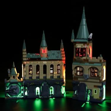 Imagem de MENZAVA LED Light Kit Compatible with 76389 Hogwarts Chamber of Secrets Harry Potter Building Blocks Model - Model Set NOT Included
