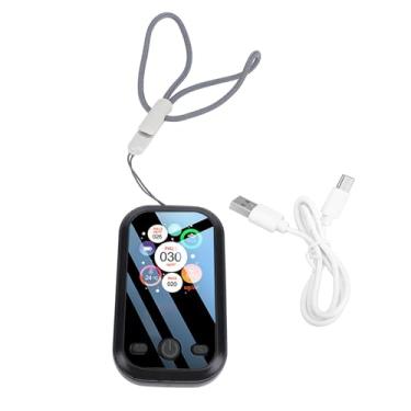 Imagem de Detector de medidor de qualidade do ar digital portátil LCD Display Detecta PM2.5 PM10 PM1.0 Umidade para viagens em casa Material de alta precisão de alta precisão 85x51x17mm (Abs)