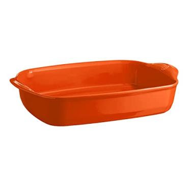 Imagem de Travessa Retangular 42 X 28 Cm Laranja