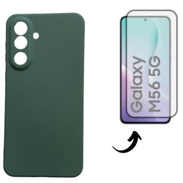 Imagem de Capa + Pel Vidro 3D Compatível Para Samsung Galaxy M56 5G - Db
