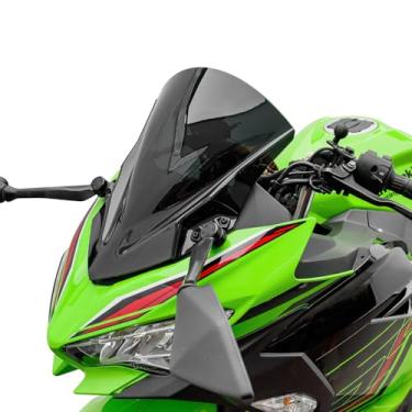 Imagem de TAZGANTAX Protetor De Para-Brisa Motocicleta Para Kawasaki Ninja400 Ninja 400 2018 2019 2020 2021 2022 2023 2024 Adventure Sport, Carenagem E Defletor (Fumaça)
