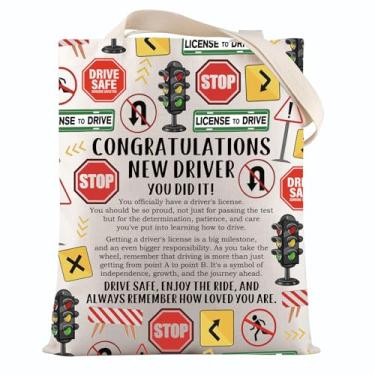 Imagem de VAMSII Presentes de carteira de motorista para mulheres, nova bolsa de motorista, presente seguro para passar no teste de direção, presentes, Usdrivertote, Moderno