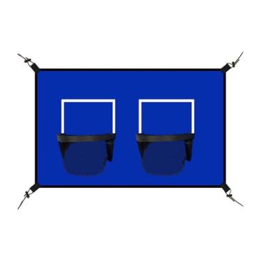 Imagem de Deevoka Cesta de basquete trampolim treinamento de basquete acessórios de trampolim universal macio brinquedo para a maioria idades crianças adultos ao ar