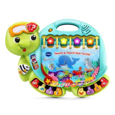 Imagem de Livro de aprendizagem interativo VTech Touch and Teach Sea Turtle