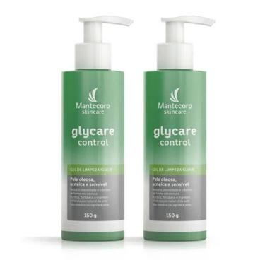 Imagem de Kit 2 Gel de Limpeza Glycare Control Frasco 150g - Mantecorp