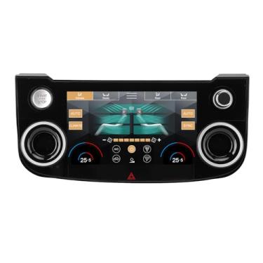 Imagem de Luocute Substituição de Controle Climático do Carro de Tela de Toque de 7 Polegadas, Tela de Ar Condicionado do Painel de Toque Completo, Substituição de Efeito Visual Brilhante para Xe