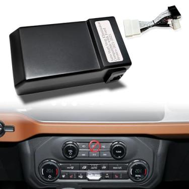 Imagem de xcarpad Eliminador de parada de partida automática compatível com Ford Bronco 2021-2025 (não serve para Bronco Sport/Badlands) Sistema de parada automática do motor Apagar/Desativar/Cancelar