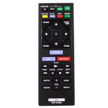 Imagem de Novo controle remoto de substituição RMT-B126A adequado para Sony Blu-Ray BD Player BDP-BX120 BDP-BX320 BDP-BX520 BDP-BX620 BDP-S1200 BDP-S2200 BDP-S3200 BDP-S5200 BDP-S5200/D BDP-S5 6200 BDP-S2100