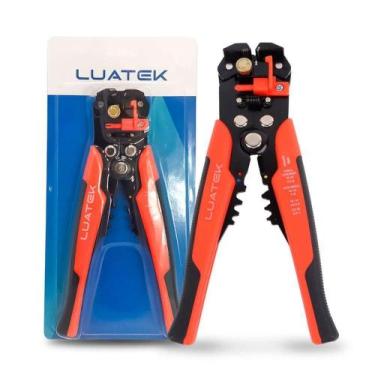 Imagem de Alicate Automatico Decapador Crimpador 5 Em 1 Fios E Cabos - LUATEK