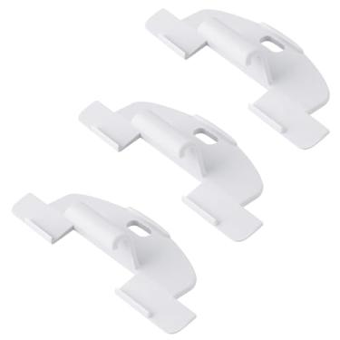 Imagem de GRONGU Puxadores de persiana Lite Rise de 1,9 cm compatíveis com Hunter Douglas, alças de elevação de sombra de favo de mel sem fio plissadas adequadas para duetos e applausos sem fio, 3 pacotes