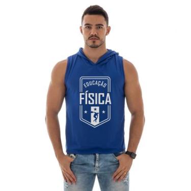 Imagem de Camiseta Regata Masculina Com Capuz Machão Estampa Profissão - DuChico