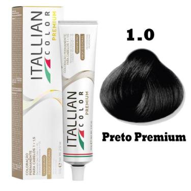 Imagem de Coloração Itallian Premium 60g Preto 1.0