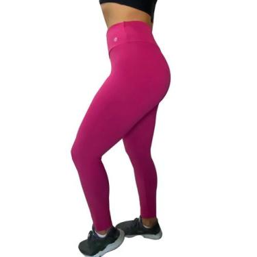 Imagem de Kit 3 Calças Legging Cotton Feminino - Suport Fitness, M, Feminino, Pr