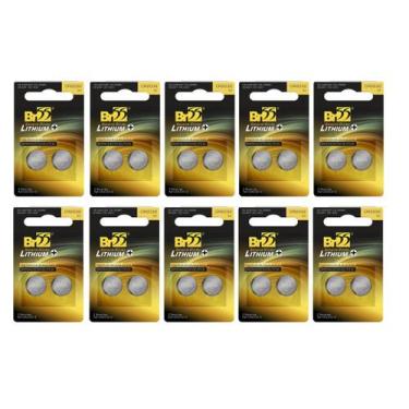 Imagem de Bateria Moeda 2032 Cr-2032 3V Lithium Cartela Cr2032 20 Un - Flexgold