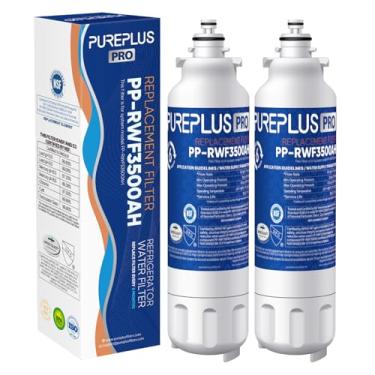 Imagem de PUREPLUS Filtro de água para geladeira RWF3500AH, pacote com 2