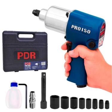 Imagem de Chave de Impacto PDR PRO150K 1/2" 68Kgfm com Maleta Potência Profissio
