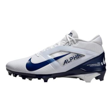 Imagem de Nike Chuteira masculina Alpha Menace 4 Pro NRG, Branco | Azul-marinho, 41