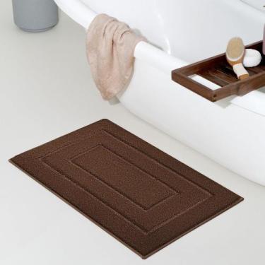 Imagem de Tapetes de banheiro GRANNY SAYS Non Slip Super Soft 60x40cm Marrons