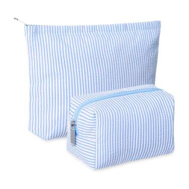 Imagem de Conjunto de bolsas de maquiagem Huhumy Cute Cosmetic Pouch para mulher