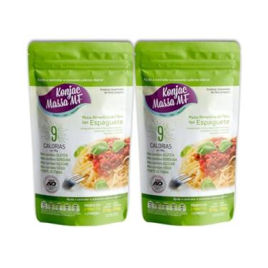 Imagem de Macarrão Konjac Massa MF Zero Carboidrato Espaguete 2 Unidades 270G