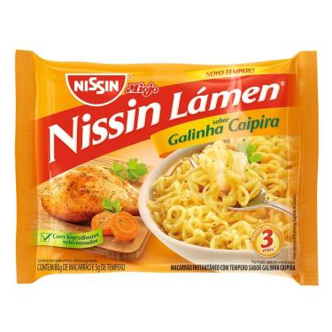 Imagem de Macarrão Instantâneo Nissin Lámen Sabor Galinha Caipira 85g